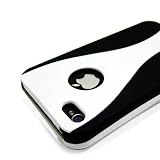 Electromaster(TM) Brand - White 3-Piece Rubberized Snap-On Hard Skin Case Cover New for AT&T Verizon Sprint Apple iPhone 4S 4G 4 Electromaster(TM) Brand - White 3-Piece Rubberized Snap-On Hard Skin Case Cover New for AT&T Verizon Sprint Apple iPhone 4S 4G 4