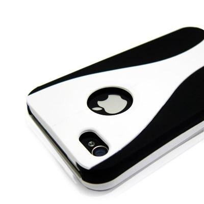 Electromaster(TM) Brand - White 3-Piece Rubberized Snap-On Hard Skin Case Cover New for AT&T Verizon Sprint Apple iPhone 4S 4G 4 Electromaster(TM) Brand - White 3-Piece Rubberized Snap-On Hard Skin Case Cover New for AT&T Verizon Sprint Apple iPhone 4S 4G 4