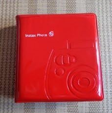Fujifilm Instax Red Mini Jelly Album 32 Slots for Wide Instax 210 200 Photo Album