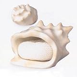 Beach SEASHELL conch Kitchen SCRUBBY HOLDER decor by Boston Warehouse