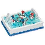 Hockey Cake Toppers Set of 6