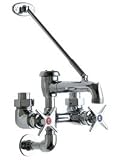 Tools & Hardware : Chicago Faucets 835-CP Service and Wash Sink Fittings - 6" Centers, Chrome