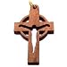 Olive wood Cross Laser Pendant (3.4x2.1 cm or 1.4x0.8") - modern