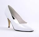 4 Inch Sexy Classic Pump Shoes High Heel Shoes White Patent