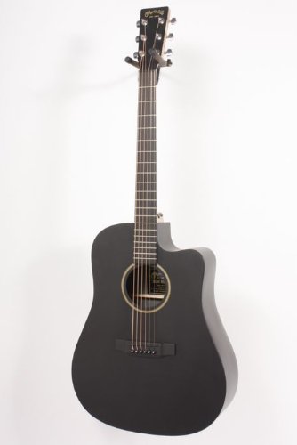 Martin DCXEBLACK X Series Acoustic-Electric Guitar - Black On Sale