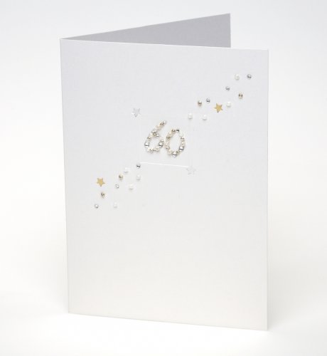 60th Birthday Beads Card