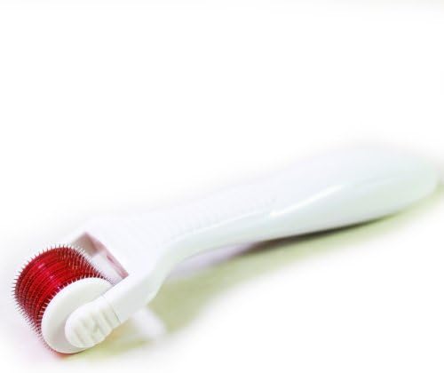 Tankhappy 3in1 Vibrating Red LED Titanium Alloy 540 Mircro Needle Roller Microneedles Derma skin Roller for Acne Scars Wrinkles Stretch 2.0mm