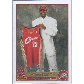 Topps LeBron James Rookie Card #221 in Protective Display Case ! by 