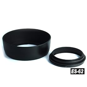 GSI Super Quality Lens Hood for CANON EF 50mm f/1.8 II and CANON EF 50mm f/1.8 Lenses - Functions Exactly as the Canon ES-62, Provides Protection from Light and Impact: Camera &amp; Photo