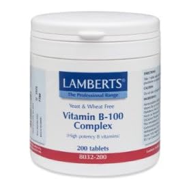 Lamberts Vitamin B-100 Complex, 200 tablets