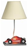 F1 Race Car Lamp With 7W Nightlight - Red