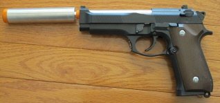 Metal / Plastic Spring Mock Silencer