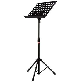 Stagg Orchestral Sheet Music Stand Foldable Adjustable Steel Construction