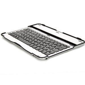 PortaCell® Wireless Bluetooth Keyboard Aluminum Case Stand for Samsung Galaxy Tab10.1 P7510 P7500 + 2 pcs PortaCell Black/White Capacitive Stylus Touch Screen Cellphone Tablet Pen for iPhone 4 4s 3 3Gs iPod Touch iPad 2
