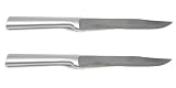 Rada Cutlery Utility Steak Knife, Aluminum Handle, Made in USA (Pack of 2 – R104/2)