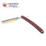 Dovo Straight Razor Redwood Carbon Steel, Extra Hollow
