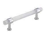 ﾐﾙｷｰﾊﾝﾄﾞﾙ 100mm ｸﾘｱ消/ｸﾛｰﾑ ｼﾛｸﾏ