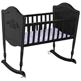 Chloe Rocking Cradle - Ebony