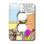 Londons Times Religion Heaven Hell Cartoons - The Ten Suggestions - Light Switch Covers - 2 plug outlet cover