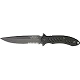 Remington Sportsman Series F.A.S.T. Fixed Blade Knife (Matte Black Handle with Black Blade)