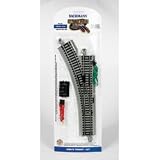 HO Scale Bachmann Trains Snap-Fit E-Z Track Remote Turnout - Left