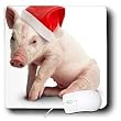 Holidays - Christmas Pig - Mouse Pads