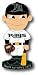 Tampa Bay Devil Rays Bobble Head Pin