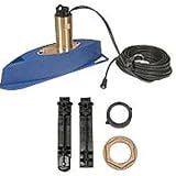 GARMIN 50/200KHZ BRONZE T/H XDUCER DEPTH SPD TEMP FAIRING