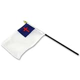 Christian 4in x 6in Hand Flag