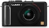 Panasonic - Panasonic DMC-LX3K 10.1MP Digital Camera with 2.5x Wide Angle MEGA Optical Image Stabilized Zoom (Black)