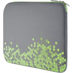 Belkin 15.4-Inch Neoprene Pixilated Sleeve (Dark Gray/Green)