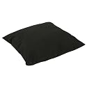 Square Meditation Support Cushion, Black