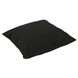 Square Meditation Support Cushion, Black