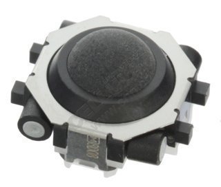Jet Black Blackberry Trackball / Joystick / Navigate / Pearl / Ring Repair Replacement Fix Fixing