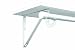 John Sterling RP-0052-WT Slide Thru Shelf and Rod Bracket, White