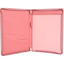 Pink Torino Leather A4 Folder
