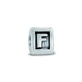 Pandora Damen-Bead  Sterling-Silber 925 Buchstabenelement "F" KASI 79323-F