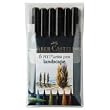Faber-Castell PITT Artist Brush Pen Landscape Wallet (167105) 6 Landscape Color brush pens 146, 247, 170, 174, 268, 192