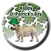 Glen Of Imaal Terrier St Patrick's Pin Badge