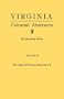Virginia Colonial Abstracts. Volume II