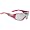 Shiny Pink With Striped Temples/Black Mi
