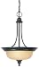 Hardware House 544791 Seville 15-Inch by 22-1/2-Inch Ceiling Lighting Fixture Pendant Classic Bronze