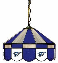 Imperial Toronto Blue Jays Licensed 16-Inch Diameter Stained Glass Pub Light