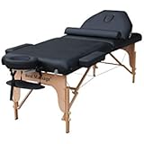 Professional 77" Long 30" Wide 4" Pad Reiki Portable Massage Table