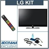 LG 50PK750 INFINIA 50 inch Plasma TV, Full HD 1080p, with Accessory Kit (2 HDMI Cables, 1 RGB Cable, 1 Audio Cable, Plasma / LCD Clean Kit, Monster 6 Outlet Surge Protection)