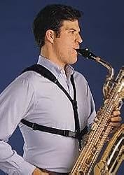 Neotech 2501272 Soft Harness Strap for Most Saxophones Black X-Long Loop