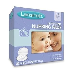 Lansinoh 20236 Disposable Nursing Pads, 36-pack