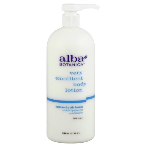Alba Botanica Very Emollient Body Lotion Maximum Dry Skin 32 oz (Pack of 12) Review