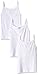 Calvin Klein Big Girls 3 Pack Camisoles, White, Large