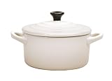 Le Creuset 91005000011000 Mini-Cocotte, wei&szlig;